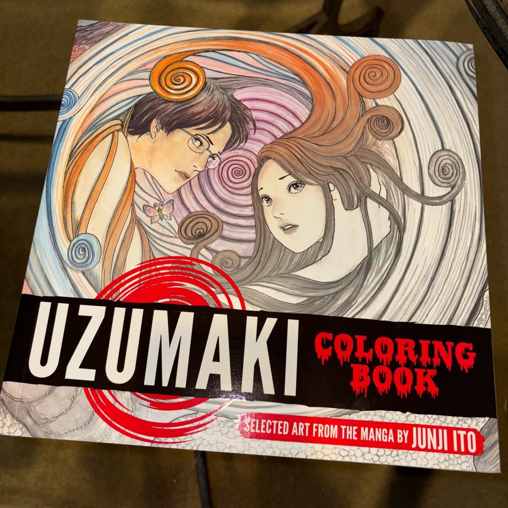 Uzumaki Coloring Book Black and White Coloring Pages Selected Art from the Manga